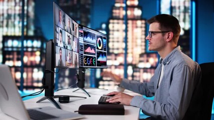 Poster - Digital Online Video Conference Webinar