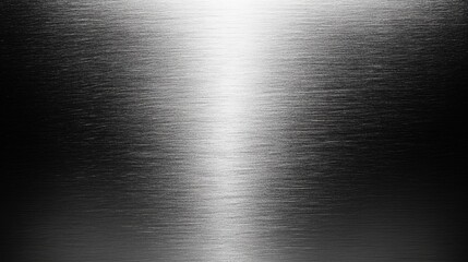 Poster - sleek and modern silver brushed metal background for design projects