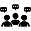 © Luckyicons - group discussion icon