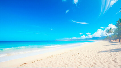 Wall Mural - beach and sea