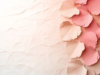  Refined and serene pastel gradient background seamlessly blending soft pink and neutral beige tones enhanced by a gentle textured overlay embodying a minimalist contemporary aesthetic