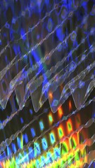 Poster - Background Animation With Lights And Wavy Motion