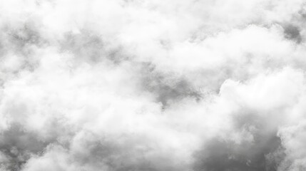 Poster - Whimsical Soft White Cloud Texture Background for Creative Design and Art Projects