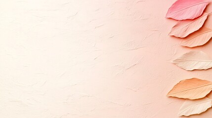 Poster - pastel gradient background with a subtle textured overlay exuding a tranquil serene and calming ambi