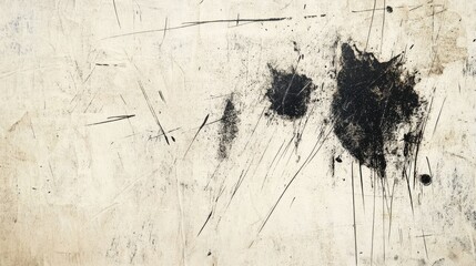 Aufkleber - Textured vintage paper background with scratches and stains for artistic and design applications