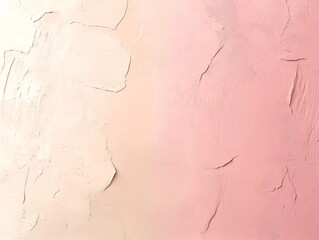 Poster - Serene and soothing pastel gradient background ranging from delicate pink to warm beige with a faint overlaying texture adding depth and visual interest in a clean minimalist style