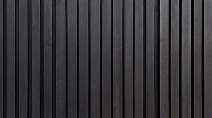 Poster - Dark Vertical Wooden Planks Texture for Background Design with Copy Space Stylish Wall Surface for Modern and Contemporary Aesthetic