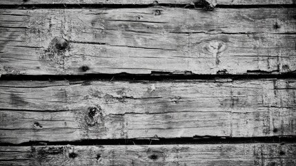 Aufkleber - Aged wooden planks with natural texture and grain creating a rustic backdrop for design and editorial projects