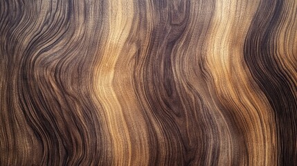 Aufkleber - Abstract wave pattern of natural wood grain showcasing rich colors and textures ideal for design and artistic projects.