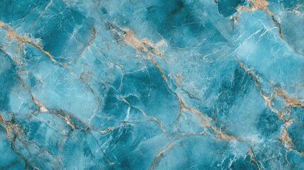Poster - Turquoise Abstract Stone Texture for Backgrounds and Designs in Grunge Style with Elegant Natural Patterns
