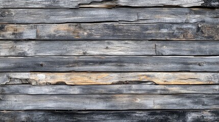 Aufkleber - Weathered wooden plank background texture for rustic design elements and vintage style in creative projects and presentations