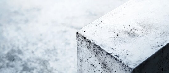 Poster - surface texture with empty space for text highlighting precision and attention to detail in a minima