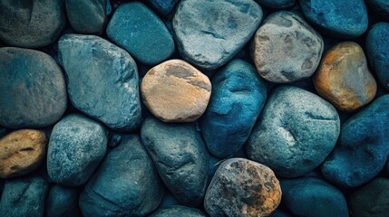 Aufkleber - Textured stones background in earthy tones suitable for design projects and natural themes