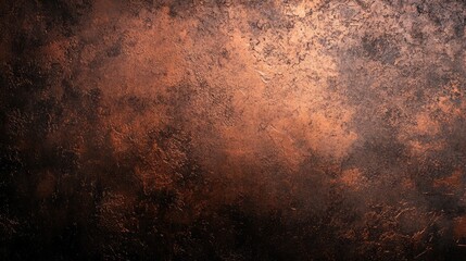 Poster - Copper Metal Texture Background with Rich Dark Tones and Textured Surface Ideal for Design Projects and Creative Applications