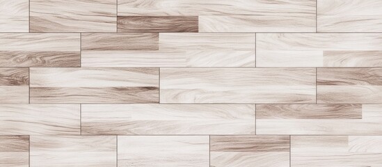 Poster - Stylish wooden patterned tiles creating a modern and sophisticated ambiance for home interior design and renovation projects