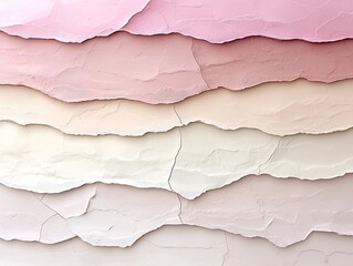Poster - Pastel Dreamscape with a Soothing Gradient of Pink to Beige Accentuated by a Delicate Textural Overlay in a Contemporary Minimalist Aesthetic Serene and Sophisticated