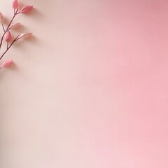 Poster - Serene pastel gradient backdrop featuring a soft blend of pink and beige tones accented with a subtle textured overlay conveying a contemporary minimalist visual style and creating a calm