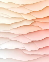 Poster - Tranquil pastel gradient background seamlessly blending from pale pink to muted beige enhanced by a faint textured noise pattern for a modern understated aesthetic appeal