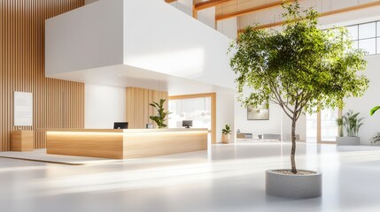 Poster - A professional enjoying the flexibility of a well-designed office space, moving between different environments that suit their work needs.