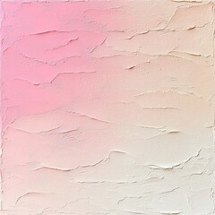 Poster - Serene and refined background featuring a gentle pastel gradient shifting from soft pink to warm beige tones accentuated by a delicate textured overlay for a contemporary minimal aesthetic