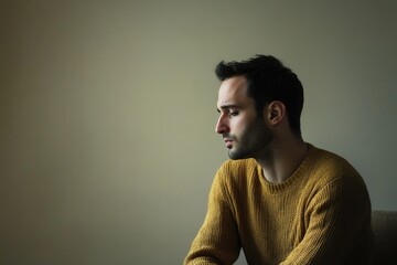 Poster - A person sitting in front of a laptop computer, focused on work or study