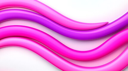 Poster - Close-Up View of a Minimalist Circuit Board Design with Colorful Waves in Shades of Pink and Purple for Modern Technology Backgrounds