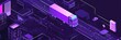 © Da - AI-Driven Route Optimization: Revolutionizing Transport Efficiency. Abstract 32K Tech Background Showcasing Economic Data for Fuel Savings, Reduced Delivery Times, and Enhanced Service Levels in Logis