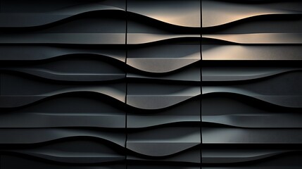 Poster - Artistic Interpretation of Sound Waves Displayed in Dynamic Textures and Flowing Forms, Capturing the Essence of Movement and Fluidity in Visual Design