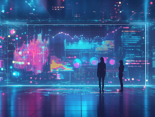 Poster - Technology Network Background.