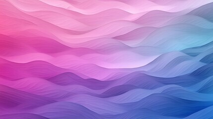 Fototapete - Abstract Dynamic Wave Patterns Intertwining in Beautiful Fractal Art Displaying a Range of Colors from Pink to Blue and White for Artistic Uses