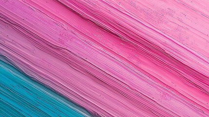 Fototapete - Abstract Fluid Waves of Colors Transitioning from Deep Pink to Vibrant Aqua, Capturing the Essence of Movement and Emotion in a Dynamic Composition