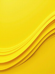 Aufkleber - Abstract Lines Are Created On A Yellow Background With Smooth Strokes That Form A Subtle Yet Visually Appealing Piece Of Art. 00002