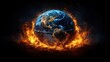 © TITISCAHYA - Burning Earth, global warming concept. (2)