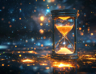 hourglass of time