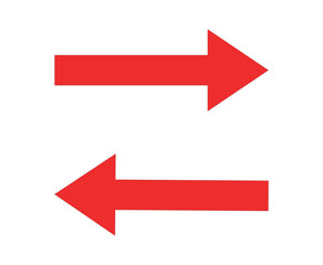 Poster - Arrow icon set. direction arrow png and vector illustration on transparent background