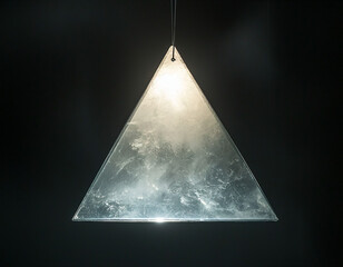 Canvas Print - Triangular Light Fixture