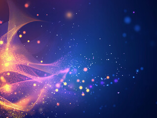Fototapete - Abstract technology big data background concept.