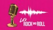 © Top_Stock - Broadcasting or podcasting sound recorder.