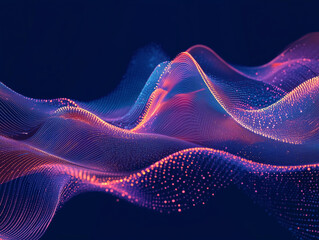 Fototapete - Technology Network Background.