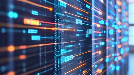 Poster - Modern Data Center Network Connections with Software and Lines
