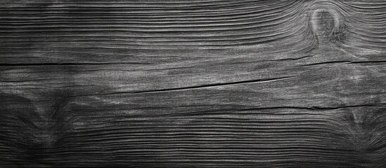 Poster - Dark gray wooden texture background with painted surface and empty space for text or design elements