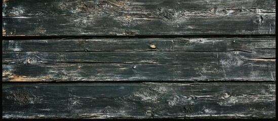 Poster - Dark green grungy wood texture background with space for text rustic and nature inspired design for versatile creative projects