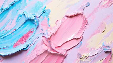 Poster - Abstract Pastel Texture Background with Bright Painted Surfaces for Modern Flyers Posters or Social Media Holiday Offers Templates