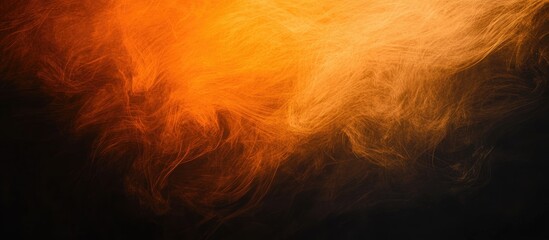 Poster - Elegant Dark Orange and Black Abstract Background Texture with Versatile Copyspace for Creative Text and Designs