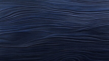 Poster - Textured Dark Blue Wooden Surface with Subtle Waves Ideal for Backgrounds and Design Elements