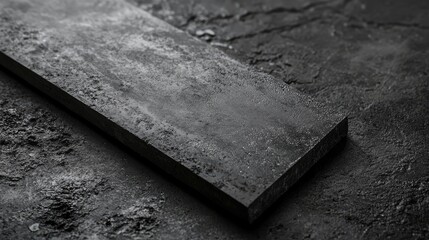 Poster - Dark textured concrete background for product display and creative design projects