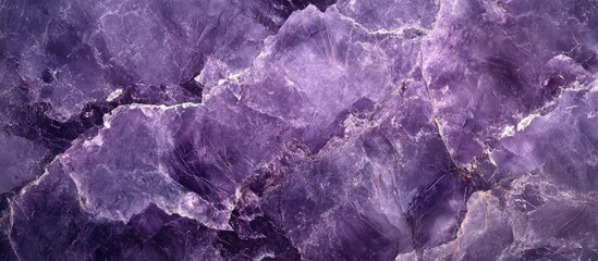 Poster - abstract dark violet marble texture for interiors and countertops featuring empty copy space for cus