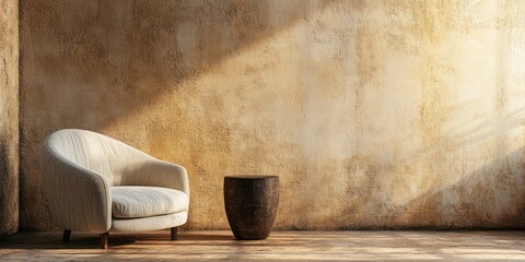 Wall Mural - Serene Living Room