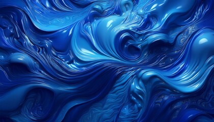 Wall Mural - abstract blue and black are light pattern with the gradient is the with floor wall metal texture sof