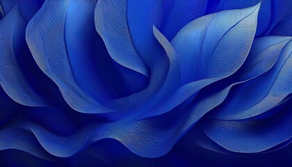Wall Mural - abstract blue and black are light pattern with the gradient is the with floor wall metal texture sof